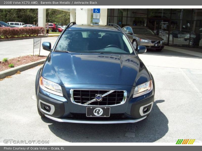 Barents Blue Metallic / Anthracite Black 2008 Volvo XC70 AWD