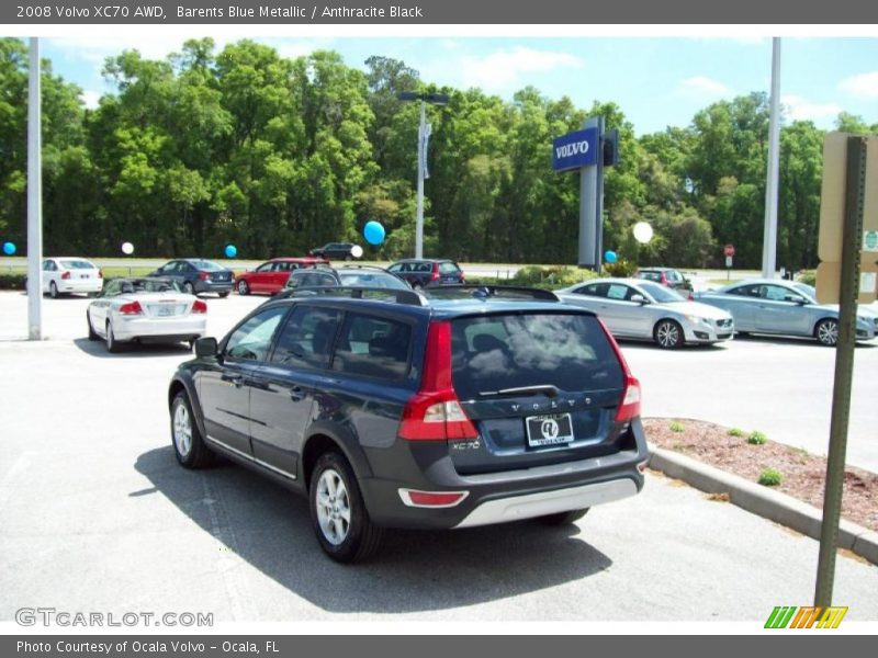 Barents Blue Metallic / Anthracite Black 2008 Volvo XC70 AWD