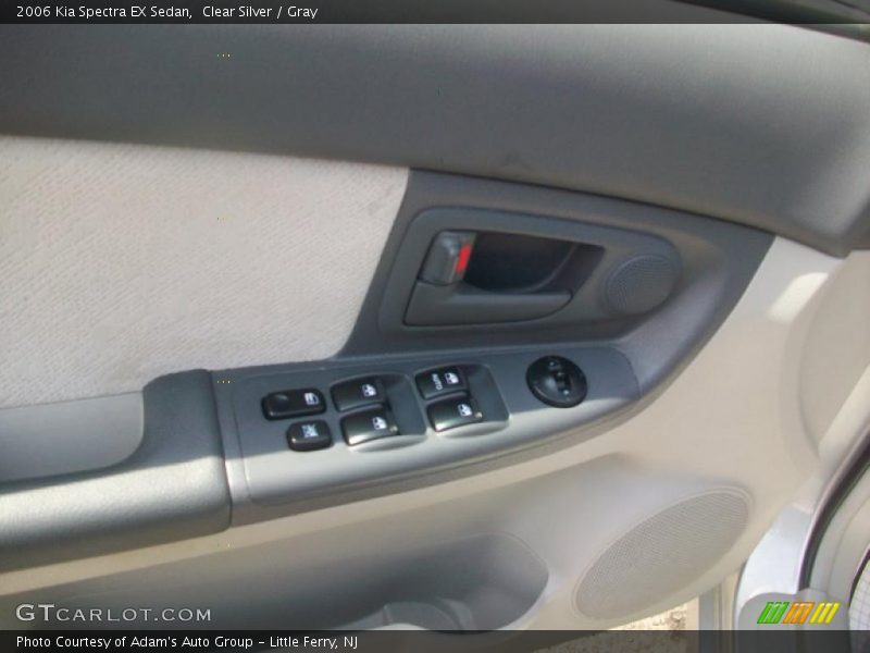 Clear Silver / Gray 2006 Kia Spectra EX Sedan