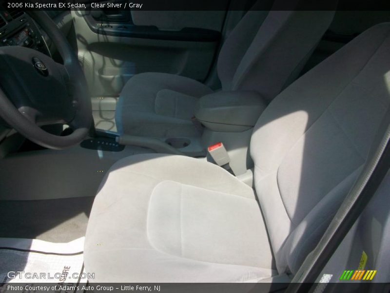 Clear Silver / Gray 2006 Kia Spectra EX Sedan