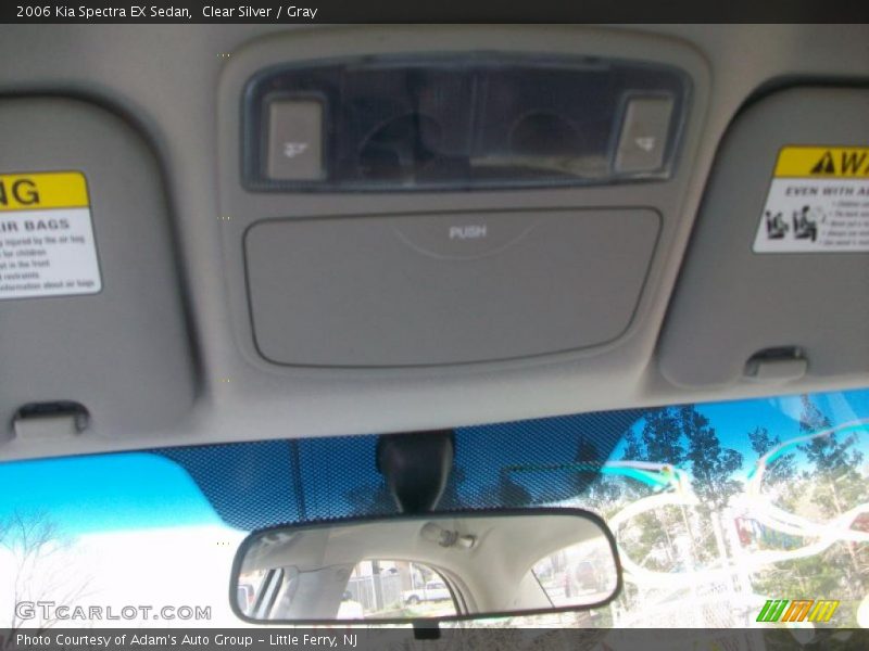 Clear Silver / Gray 2006 Kia Spectra EX Sedan