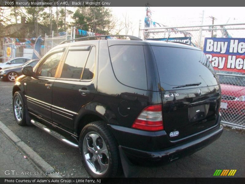 Black / Midnight Grey 2005 Mercury Mountaineer V6 AWD