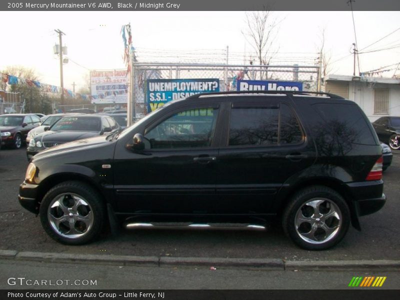 Black / Midnight Grey 2005 Mercury Mountaineer V6 AWD