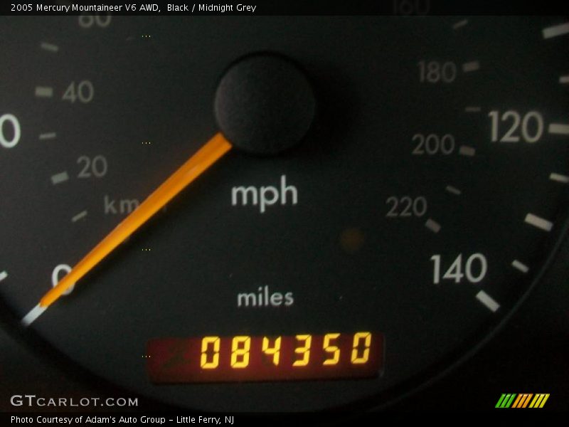 Black / Midnight Grey 2005 Mercury Mountaineer V6 AWD