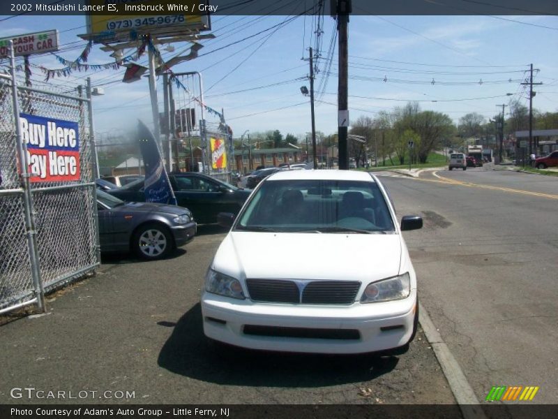 Innsbruck White / Gray 2002 Mitsubishi Lancer ES