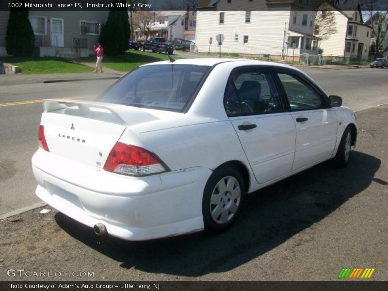 Innsbruck White / Gray 2002 Mitsubishi Lancer ES