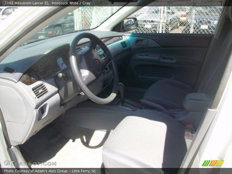 Innsbruck White / Gray 2002 Mitsubishi Lancer ES