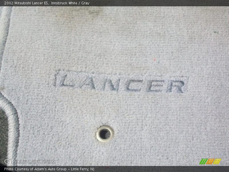Innsbruck White / Gray 2002 Mitsubishi Lancer ES