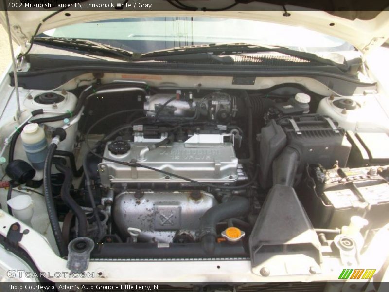 Innsbruck White / Gray 2002 Mitsubishi Lancer ES