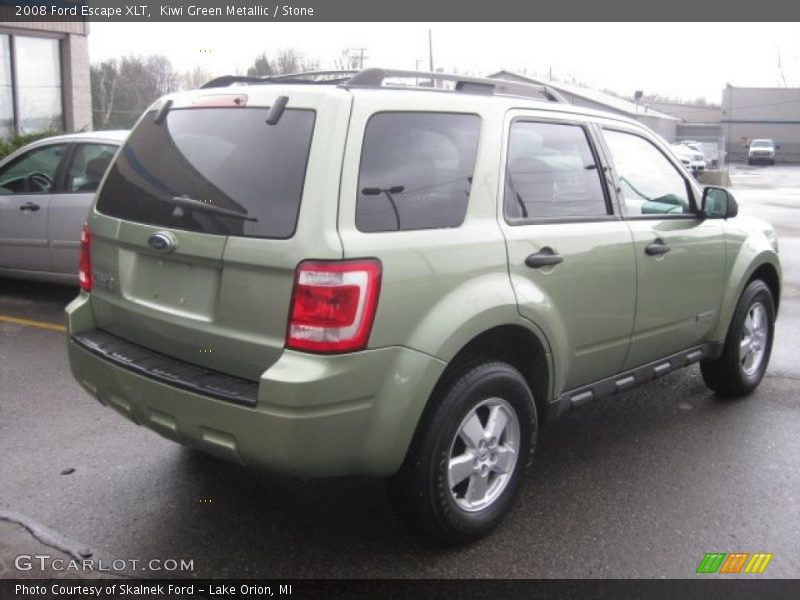 Kiwi Green Metallic / Stone 2008 Ford Escape XLT