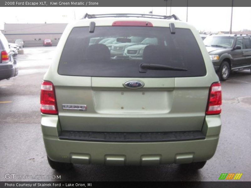 Kiwi Green Metallic / Stone 2008 Ford Escape XLT