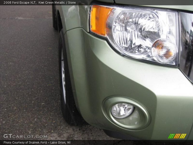 Kiwi Green Metallic / Stone 2008 Ford Escape XLT