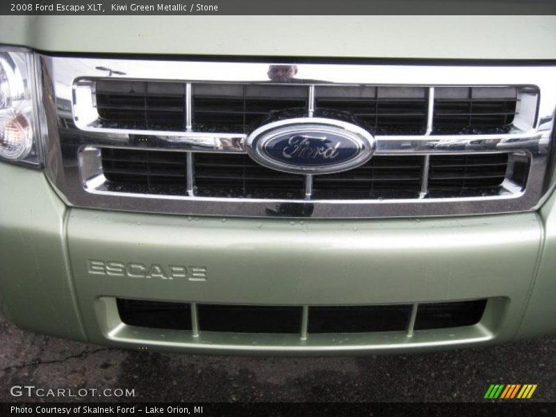 Kiwi Green Metallic / Stone 2008 Ford Escape XLT