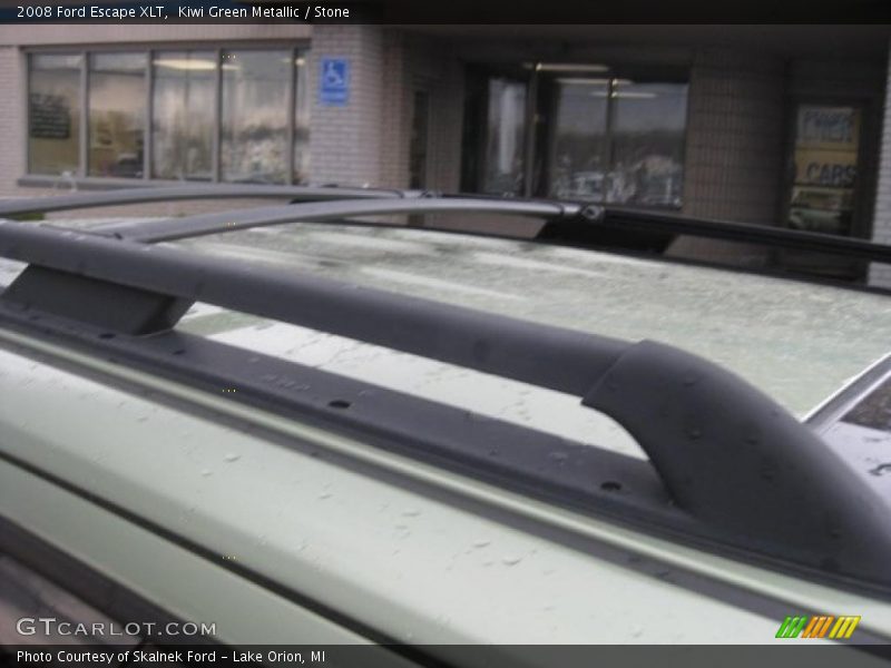 Kiwi Green Metallic / Stone 2008 Ford Escape XLT