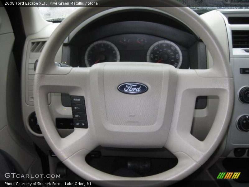 Kiwi Green Metallic / Stone 2008 Ford Escape XLT