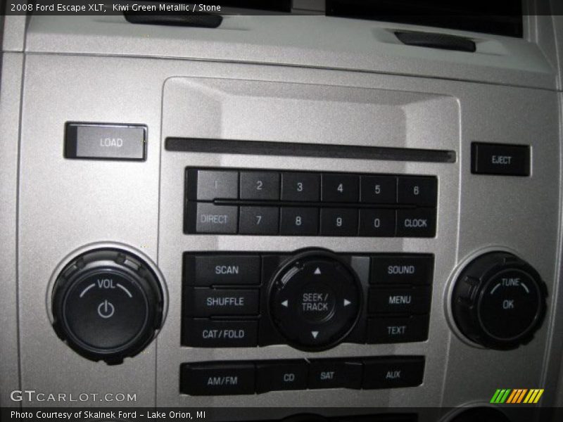 Kiwi Green Metallic / Stone 2008 Ford Escape XLT