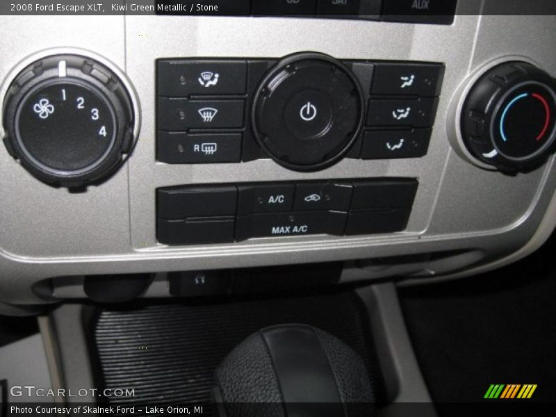 Kiwi Green Metallic / Stone 2008 Ford Escape XLT