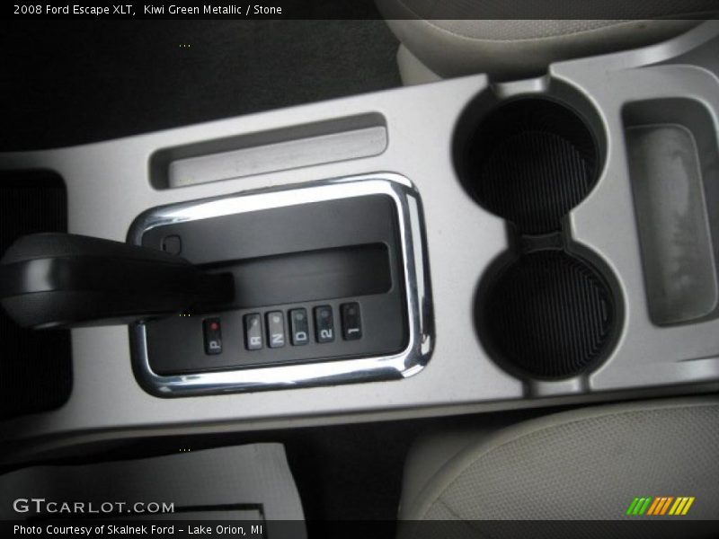 Kiwi Green Metallic / Stone 2008 Ford Escape XLT
