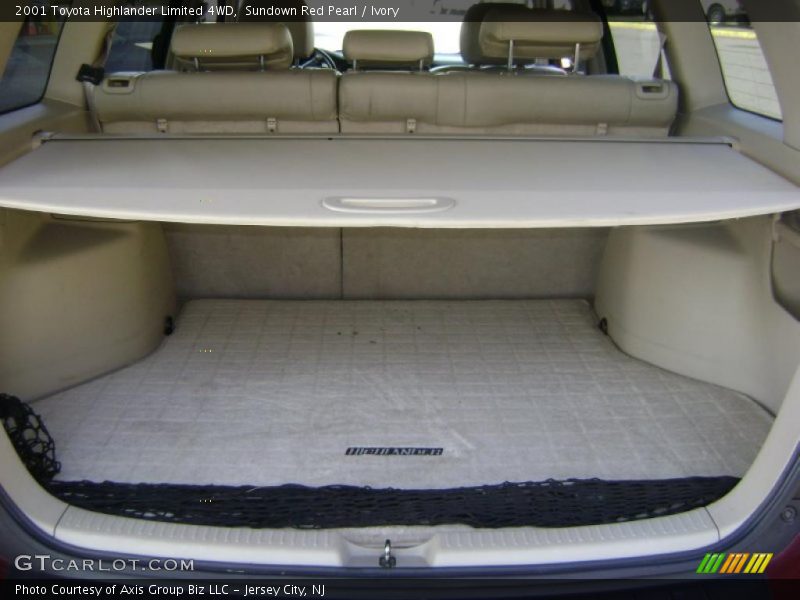 Sundown Red Pearl / Ivory 2001 Toyota Highlander Limited 4WD