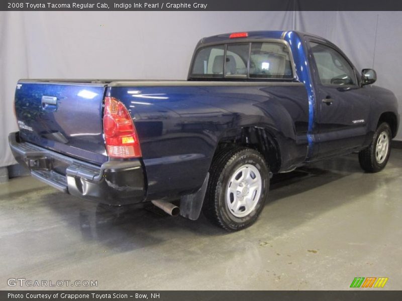 Indigo Ink Pearl / Graphite Gray 2008 Toyota Tacoma Regular Cab