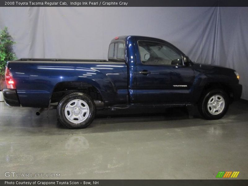 Indigo Ink Pearl / Graphite Gray 2008 Toyota Tacoma Regular Cab