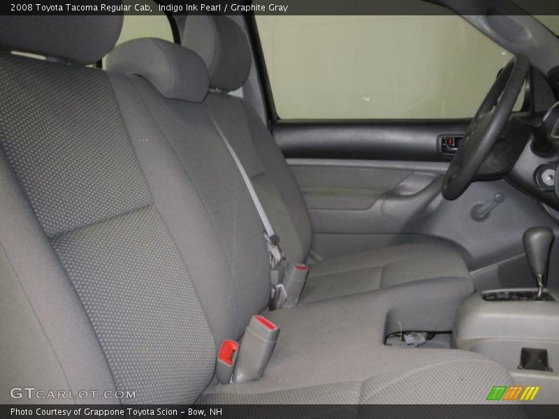 Indigo Ink Pearl / Graphite Gray 2008 Toyota Tacoma Regular Cab