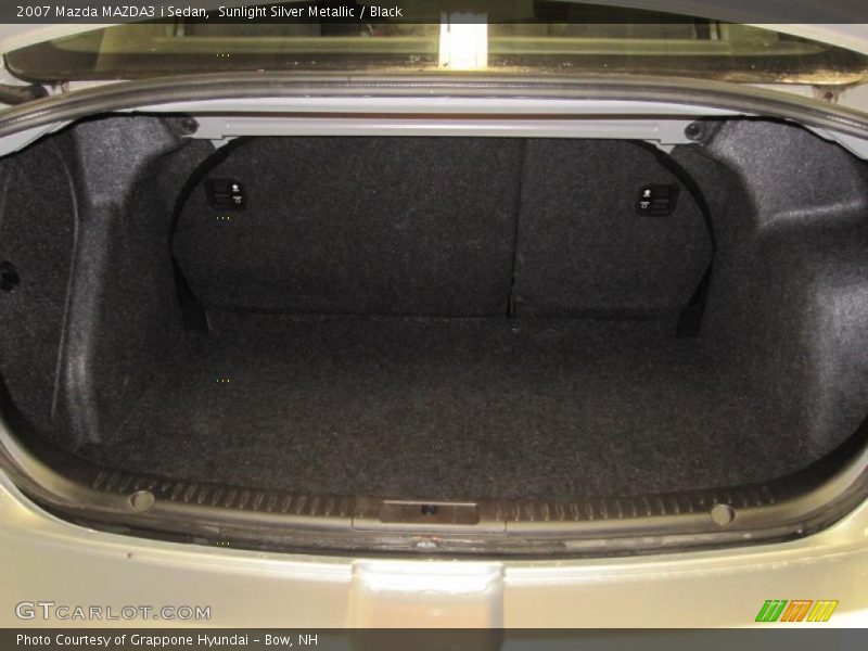 Sunlight Silver Metallic / Black 2007 Mazda MAZDA3 i Sedan