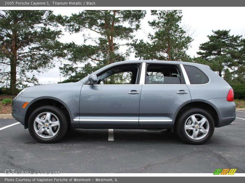 Titanium Metallic / Black 2005 Porsche Cayenne S