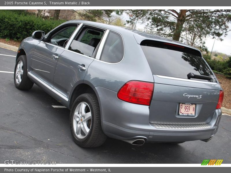 Titanium Metallic / Black 2005 Porsche Cayenne S