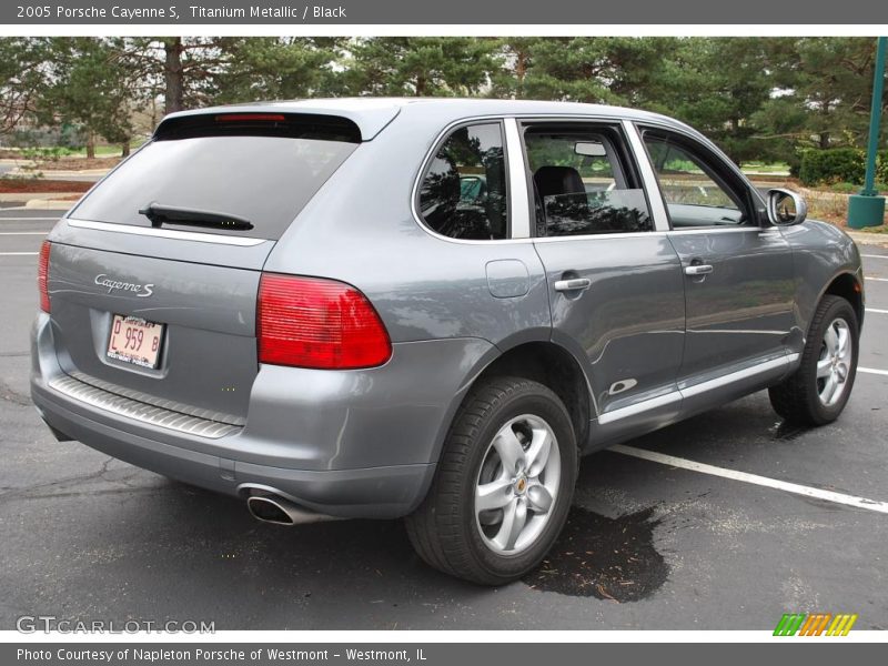 Titanium Metallic / Black 2005 Porsche Cayenne S