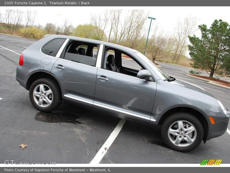 Titanium Metallic / Black 2005 Porsche Cayenne S