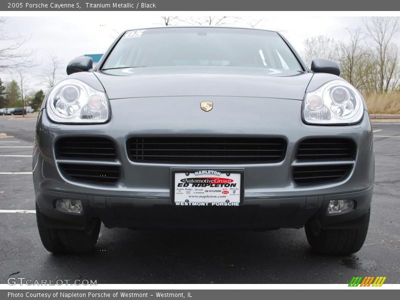 Titanium Metallic / Black 2005 Porsche Cayenne S