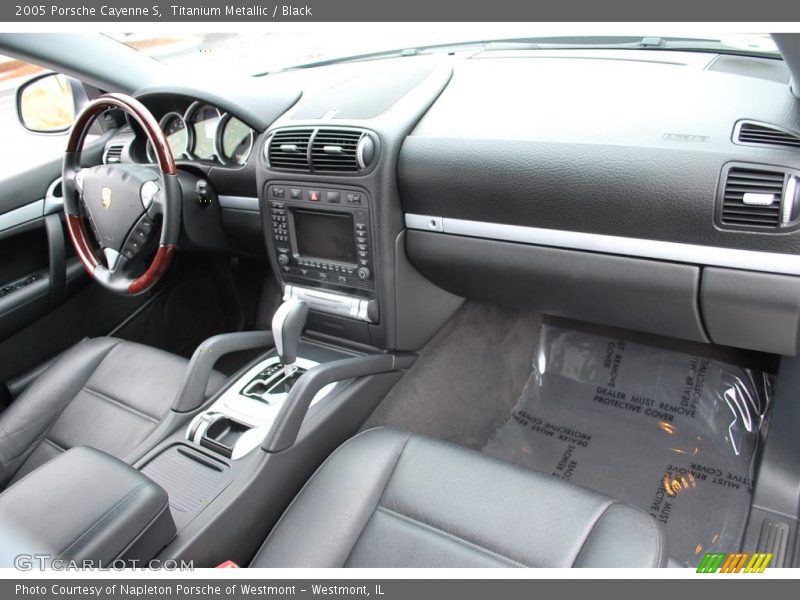 Titanium Metallic / Black 2005 Porsche Cayenne S