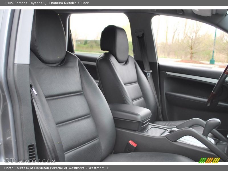 Titanium Metallic / Black 2005 Porsche Cayenne S