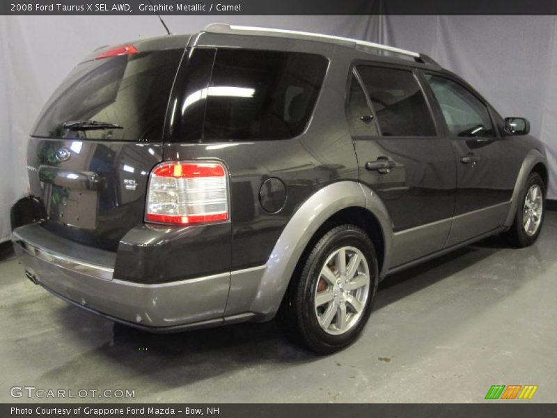 Graphite Metallic / Camel 2008 Ford Taurus X SEL AWD