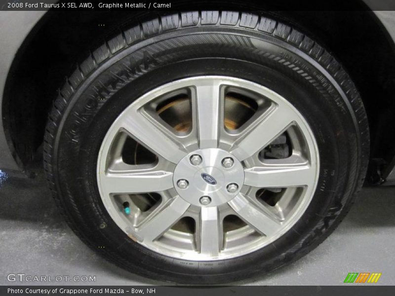 Graphite Metallic / Camel 2008 Ford Taurus X SEL AWD
