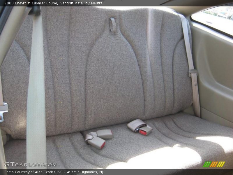 Sandrift Metallic / Neutral 2000 Chevrolet Cavalier Coupe