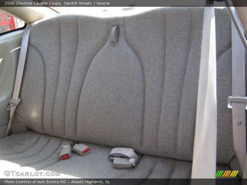 Sandrift Metallic / Neutral 2000 Chevrolet Cavalier Coupe