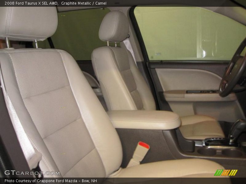 Graphite Metallic / Camel 2008 Ford Taurus X SEL AWD