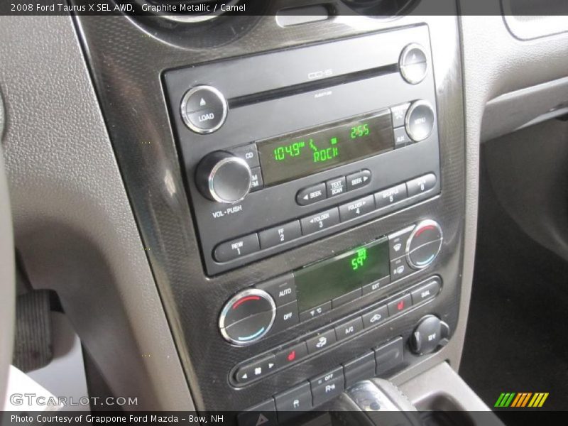 Graphite Metallic / Camel 2008 Ford Taurus X SEL AWD
