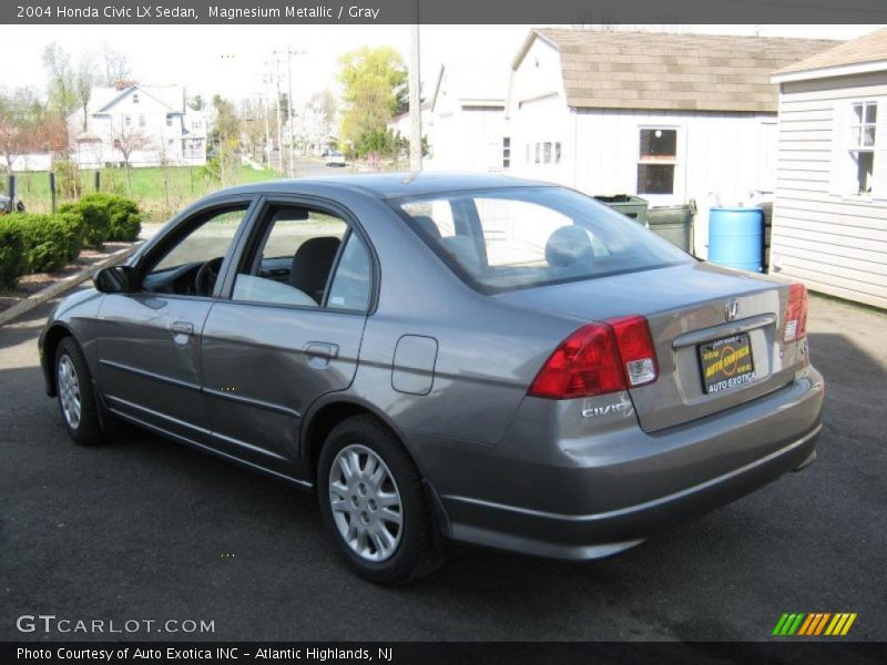 Magnesium Metallic / Gray 2004 Honda Civic LX Sedan