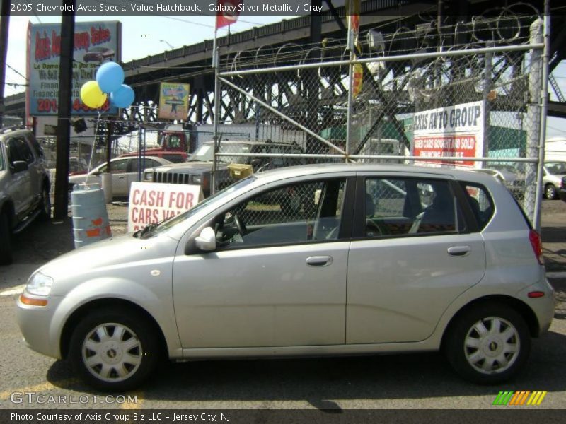 Galaxy Silver Metallic / Gray 2005 Chevrolet Aveo Special Value Hatchback