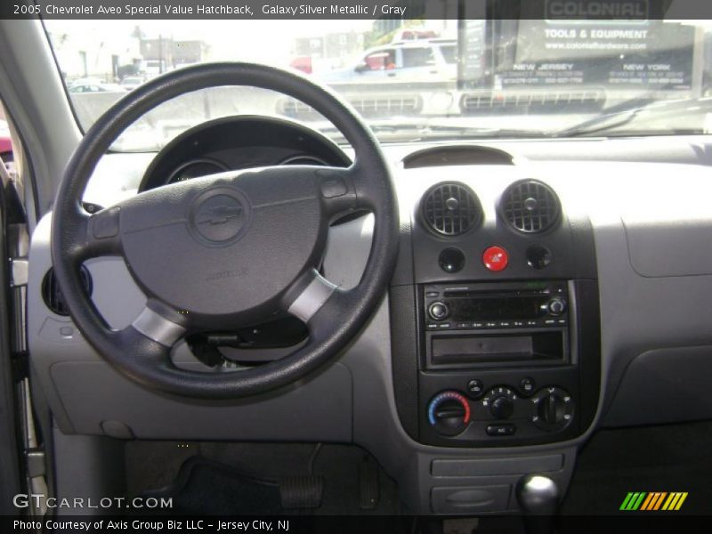 Galaxy Silver Metallic / Gray 2005 Chevrolet Aveo Special Value Hatchback