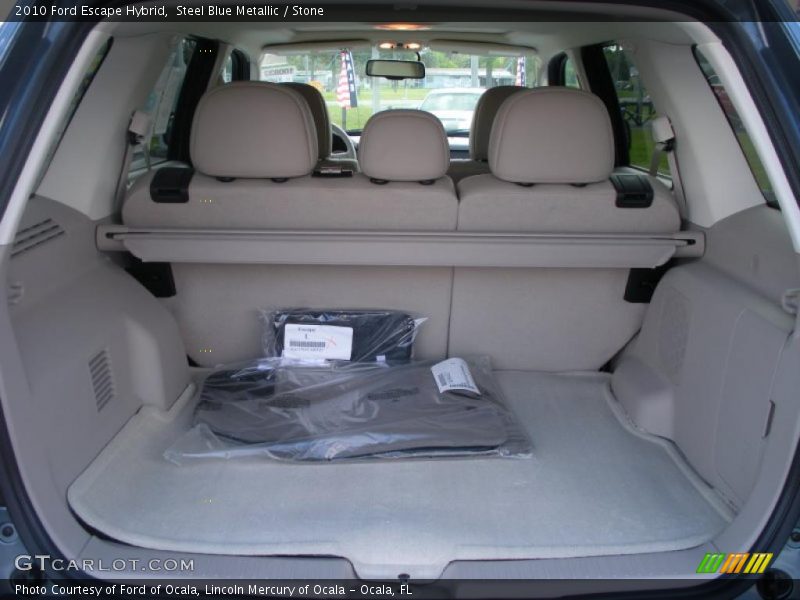 Steel Blue Metallic / Stone 2010 Ford Escape Hybrid