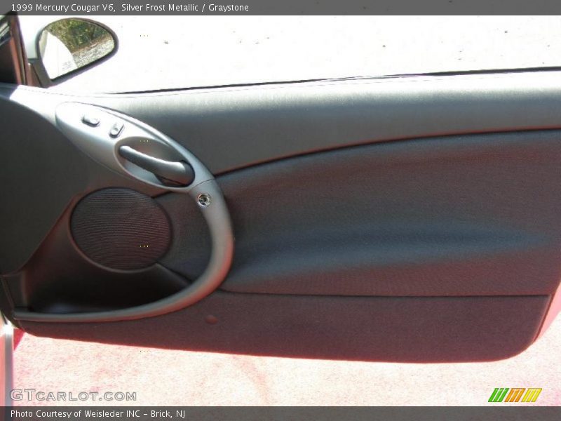 Silver Frost Metallic / Graystone 1999 Mercury Cougar V6
