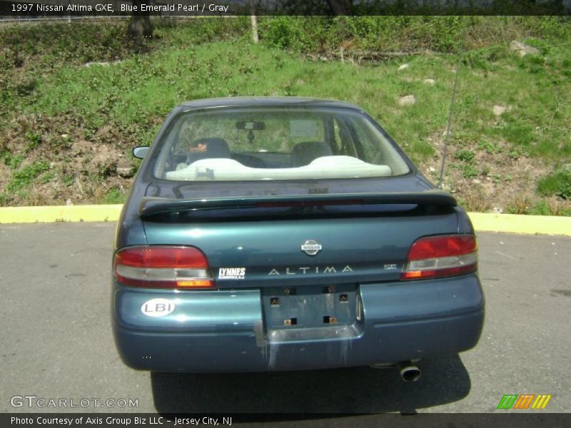 Blue Emerald Pearl / Gray 1997 Nissan Altima GXE