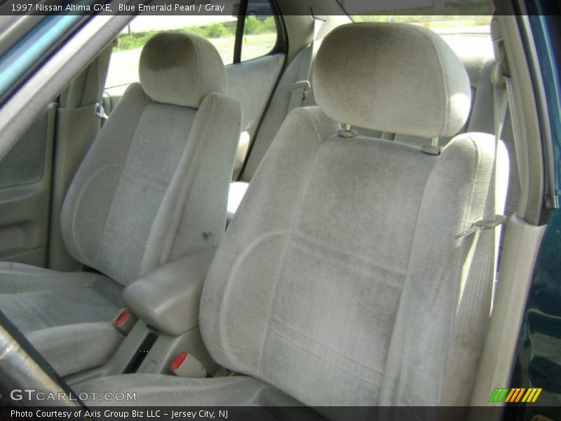 Blue Emerald Pearl / Gray 1997 Nissan Altima GXE