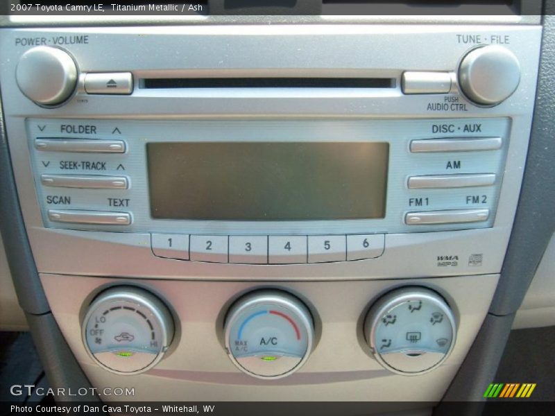 Titanium Metallic / Ash 2007 Toyota Camry LE