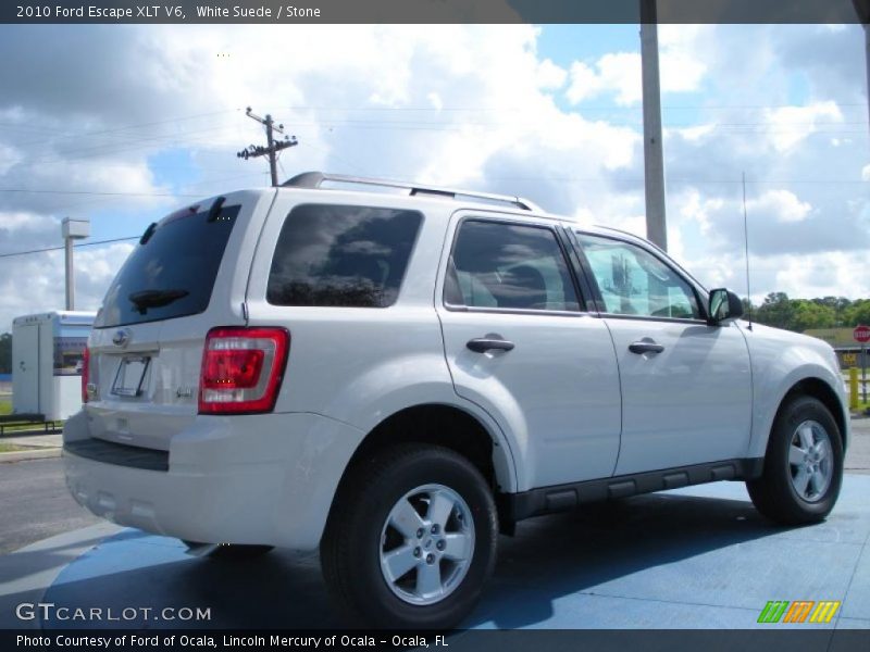 White Suede / Stone 2010 Ford Escape XLT V6