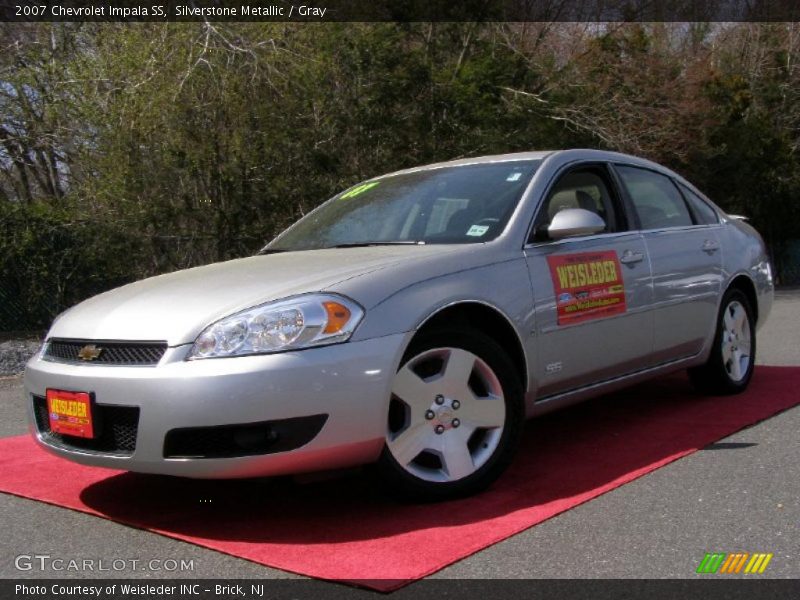 Silverstone Metallic / Gray 2007 Chevrolet Impala SS